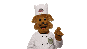 Happy Dog Food Sticker by Sjefs Cuisine