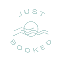 Beach Relax Sticker by Curated Travel Co.