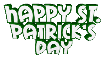 St Patricks Day Irish Sticker by OpticalArtInc.