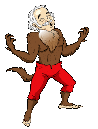 Halloween Werewolf Sticker by Ollie's