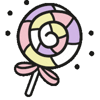 Candy Lolly Sticker by bilou