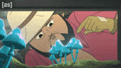 Mushroom Picking GIF by Adult Swim