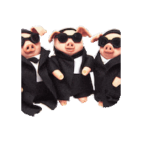 Pib Sticker by Aubrey Allen