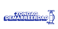 Sport Demarrage Sticker by De Zondag