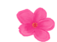 Flowers Hawaii Sticker by Design Jord