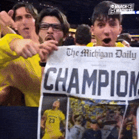 Go Blue College Basketball GIF by NCAA March Madness