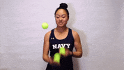 Navy Wtennis GIF by Navy Athletics