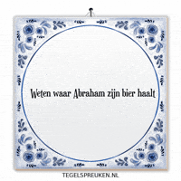 Humor Bier GIF by Tegelspreuken.nl