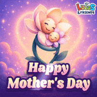 Mothers Day Hug GIF by Lucas and Friends by RV AppStudios