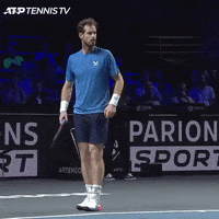 Andy Murray Shut Up GIF by Tennis TV