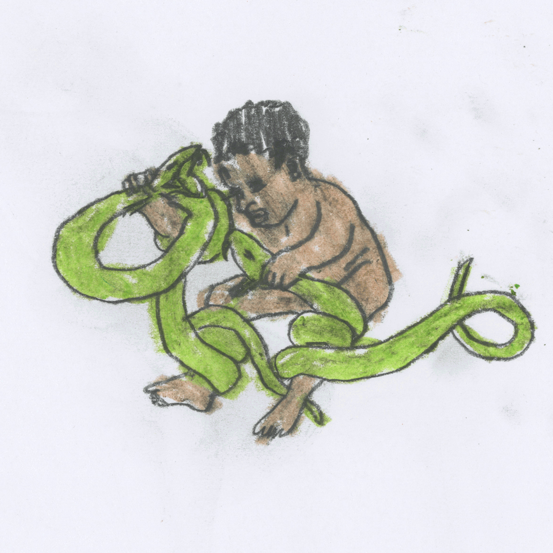 Child Snake GIF by James Thacher