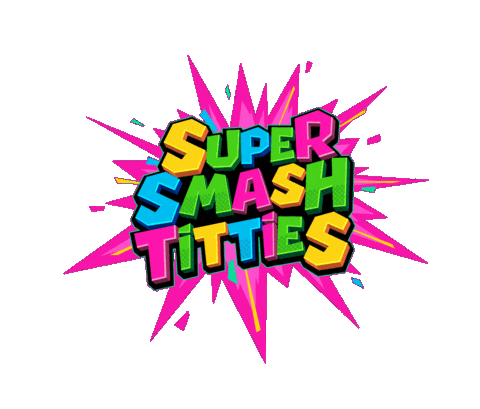 Supersmashtitties giphyupload burly nerdlesque supersmashtitties Sticker
