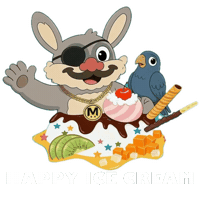 Melting Ice Cream Sticker