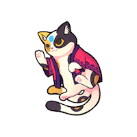 Neko Japon Sticker