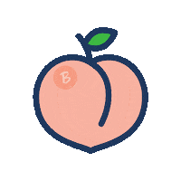 Peaches Bodysculpt Sticker by Body Sculpt Barre Brusly