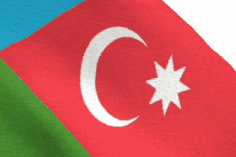 Azerbaijan Flag GIF