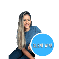 Clientwin Sticker by Natalie Obando