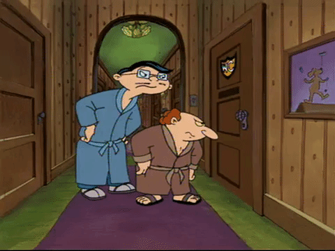 hey arnold nicksplat GIF