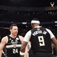 Nba Finals Hug GIF by Milwaukee Bucks