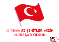15 Temmuz Turk Bayragi Sticker by Tambu Klavye