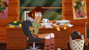 Camp Camp Work GIF by Rooster Teeth