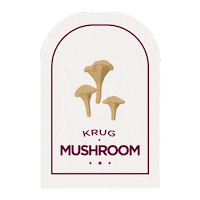 Krugchampagne mushroom krug worldofcraft krugchampagne Sticker