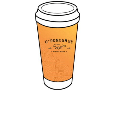 ODRCOLLECTION giphygifmaker coffee coffeecup kerry Sticker