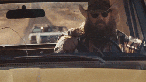 Driving On My Way GIF by Chris Stapleton
