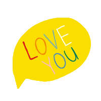 I Love You Sticker by Nhena