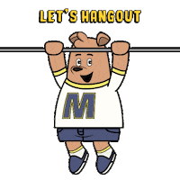 Hang Out Love Sticker by Meme World of Max Bear