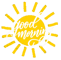 Good Morning Sun Sticker