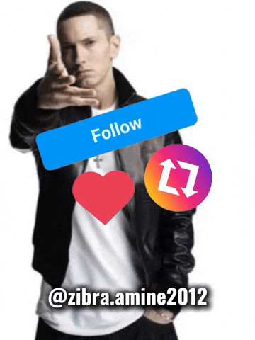 Follow Eminem GIF