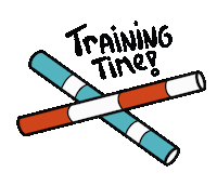 Pepressel poles horse jumping horse training landothepaint Sticker