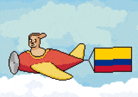 World Cup Flag GIF by Abstract HotDogs