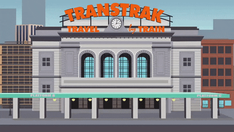 train station GIF by South Park 