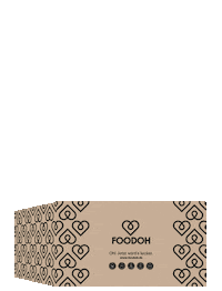 foodoh breakfast foodie unboxing paket Sticker