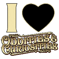 odditiesexpo oddities odditiesexpo odd weird strange unusual horror spooky creepy halloween Sticker