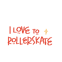 ninalaurio new post asian filipino rollerskate Sticker