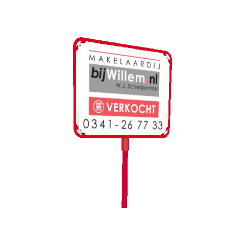 bijWillem giphygifmaker real estate house sold Sticker