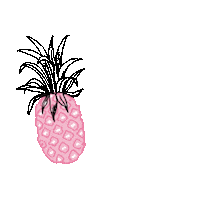 Pink Beach Sticker