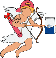 Valentines Day Cupid Sticker by White Castle