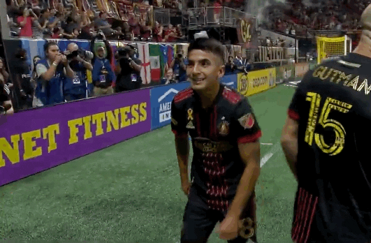 High Five Atlanta United GIF by Major League Soccer