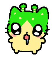 Drool Aliencat Sticker