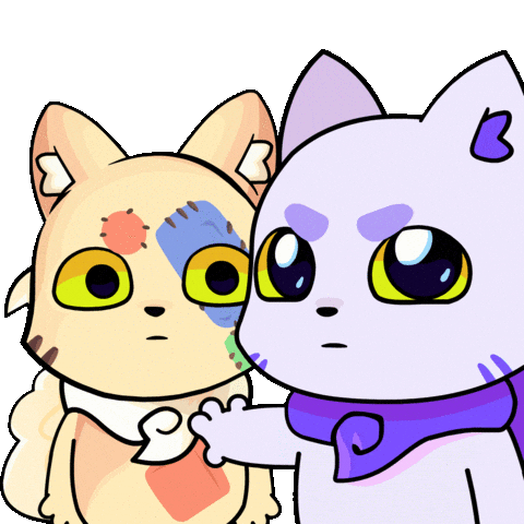 Hold Up Cooking Sticker by Lucky Kat Studios