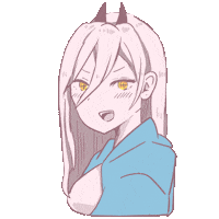 natume313 ドヤ チェンソーマン パワー サモ子 Sticker