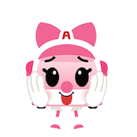 Happy Amber Sticker by Robocar POLI