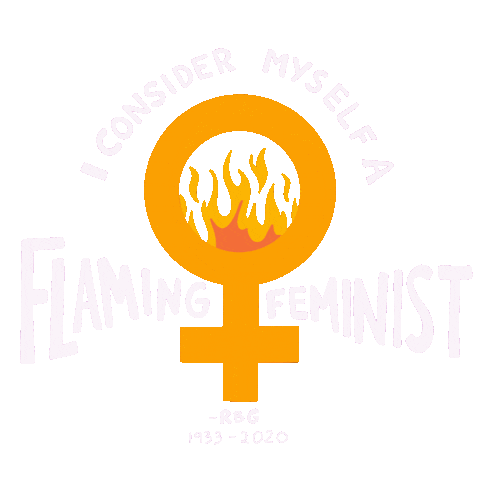 I Am Strong Supreme Court Sticker by INTO ACTION