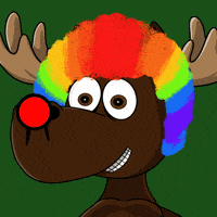 DoYouMoose nft joke blockchain clown GIF