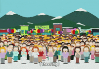 happy clap GIF by South Park 