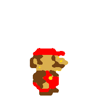 ItzIronGolem boi mario boi Sticker